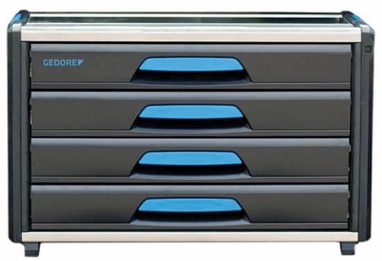 Afbeeldingen van Gedore modulaire gereedschapbox  b3     4 laden h6 wm 34