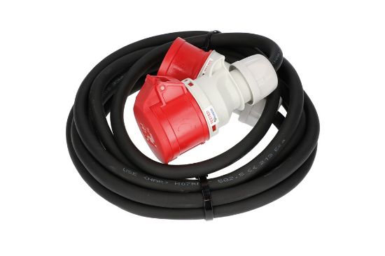 Afbeeldingen van 4tecx CEE verlengleiding 16A/400V       H07RN-F 5G2.5MM-5