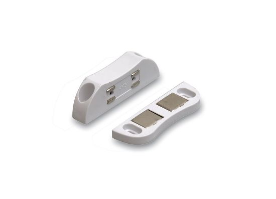 Afbeeldingen van Magneetsnapper kunststof 4kg wit