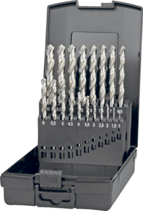 Afbeeldingen van International Tools borenset 1-10x0.5 eco pro blank geslepen. 11.420