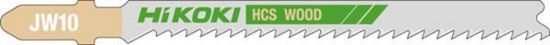 Afbeeldingen van Hikoki decoupeerzaagblad JW10 HCS/100   hout 3-30mm ve25