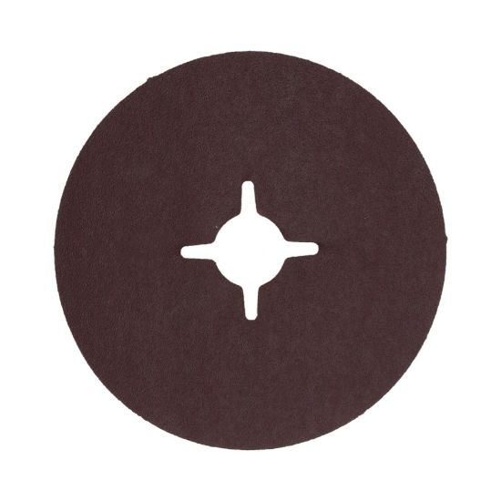 Afbeeldingen van Flexovit fiberschijf 125mm k120         aluminiumoxide rood ve25