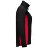 Afbeeldingen van Tricorp softshell dames bicolor 402008  black/red (zwart/rood) XL