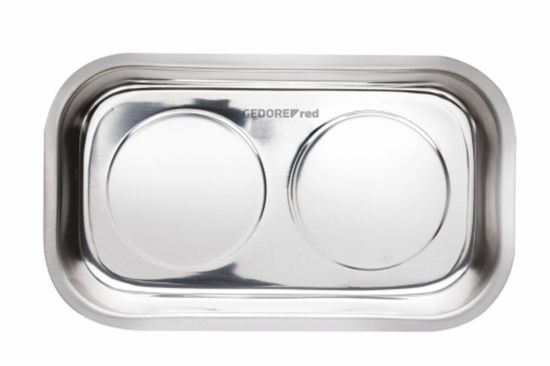 Afbeeldingen van Gedore rvs magneetschaal 2x magneet     240x140mm R19102000