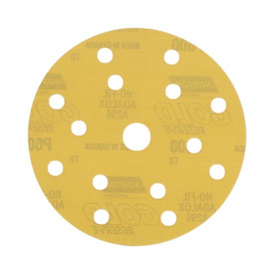 Afbeeldingen van Norton schuurschijf 150mm A296 Gold K600 14H ve100