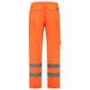 Afbeeldingen van Infra regenbroek fluor orange (oranje high vis) 3XL RWS