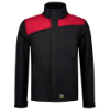 Afbeeldingen van Tricorp softshell bicolor naden 402021   black/red (zwart/rood) XS