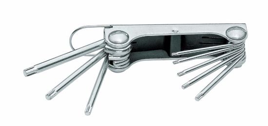 Afbeeldingen van Gedore inbussleutelset 8dlg torx t9-t40 scl 43 tX80