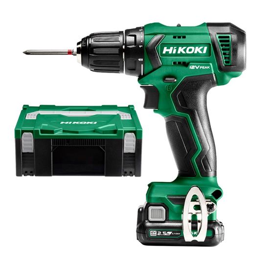 Afbeeldingen van Hikoki 12V boorschroefmachine DS12DAWEZ 2x2.5Ah HSC II