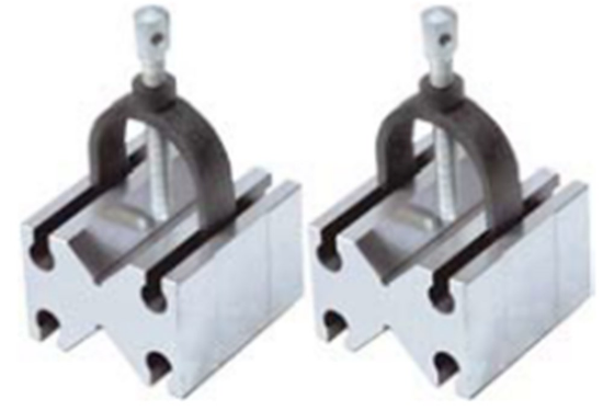 Afbeeldingen van MIB V-blok met opspanbeugel 544         70x45x40 5-38mm