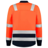Afbeeldingen van Tricorp softshell highvis bicolor 403021    orange/ink (oranje high vis/blauw) L