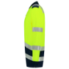 Afbeeldingen van Tricorp poloshirt lm highvis bicolor 203008 yellow/ink (geel high vis/blauw) 5XL