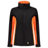 Afbeeldingen van Tricorp softshell dames bicolor 402008  black/orange (zwart/oranje) S