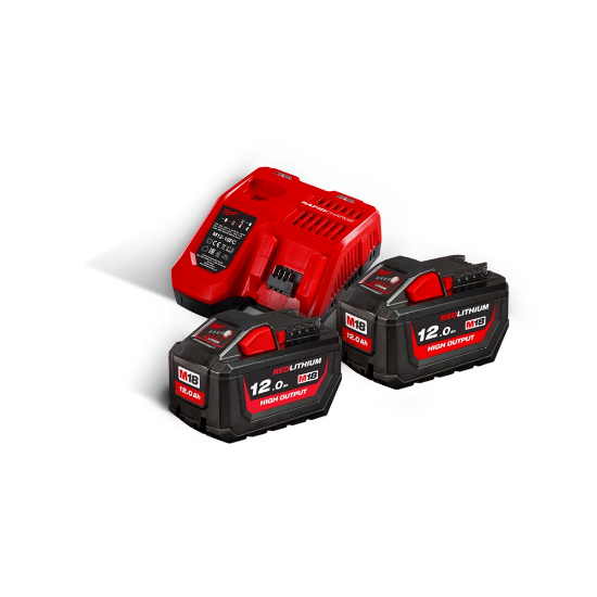 Afbeeldingen van Milwaukee M18 High Output accupack+lader HNRG-122