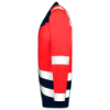 Afbeeldingen van Tricorp softshell highvis bicolor 403021    red/ink (rood high vis/blauw) XL