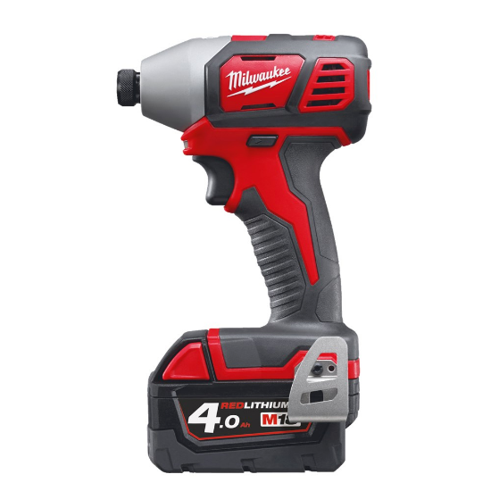 Afbeeldingen van Milwaukee M18 slagschroefmachine BID-402C (2x 4.0Ah) in koffer