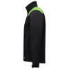 Afbeeldingen van Tricorp softshell bicolor naden 402021   black/lime (zwart/groen) 5XL