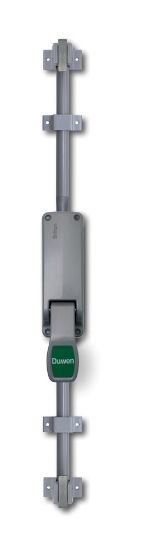 Afbeeldingen van Briton anti-paniekpushpad 2-punts boven/onder sluitend zilvergrijs