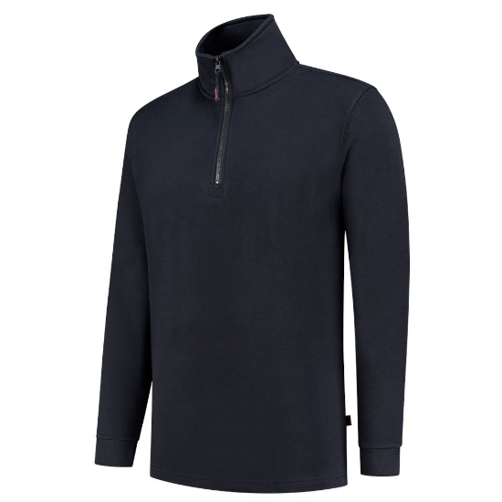 Afbeeldingen van Tricorp sweater ritskraag 301010 navy (marine) L