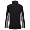 Afbeeldingen van Tricorp softshell dames bicolor 402008  black/grey (zwart/grijs) M