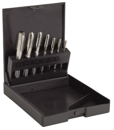 Afbeeldingen van Volkel machinetap m3-4-5-6- 8-10-12     hss cassette