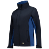 Afbeeldingen van Tricorp softshell dames bicolor 402008  navy/royalblue (marine/kobalt) 5XL