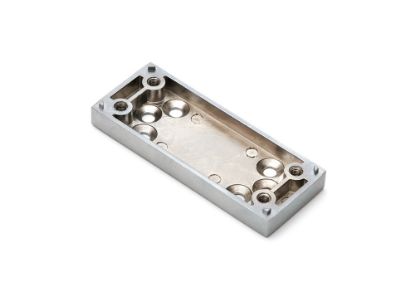 Afbeeldingen van Raamsluiting onderlegplaat aluminium