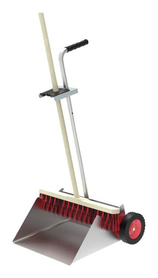 Afbeeldingen van Flora veegkar dusty special 90cm        41x39cm incl. bezem