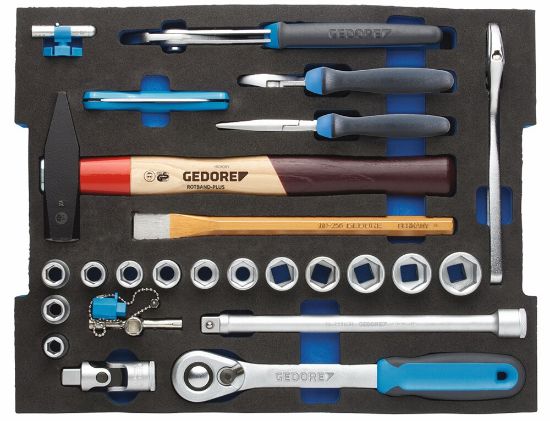 Afbeeldingen van Gedore assortiment 2/2 ct-module l-boxx 26dlg ct201