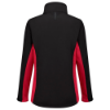 Afbeeldingen van Tricorp softshell dames bicolor 402008  black/red (zwart/rood) XL