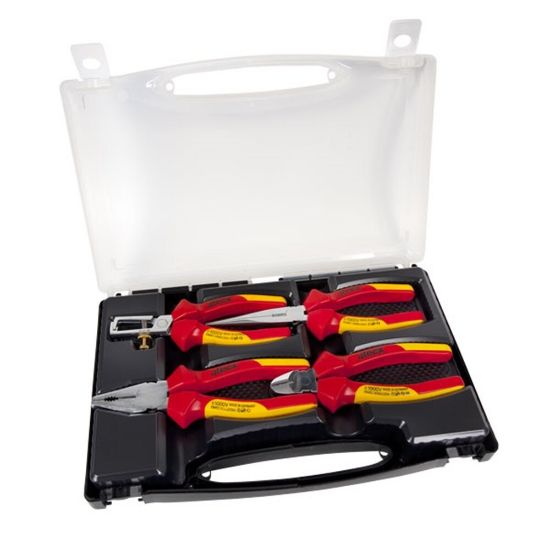 Afbeeldingen van 4tecx tangenset 4-delig VDE 1000V