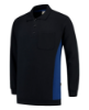 Afbeeldingen van Tricorp polosweater bicolor borstzak 302001 navy/royalblue (marine/kobalt) XL