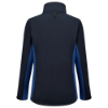 Afbeeldingen van Tricorp softshell dames bicolor 402008  navy/royalblue (marine/kobalt) 5XL