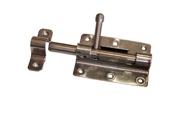 Afbeeldingen van Universeelgrendel 100x60 rvs