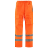 Afbeeldingen van Infra regenbroek fluor orange (oranje high vis) XS RWS