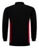Afbeeldingen van Tricorp polosweater bicolor borstzak 302001 black/red (zwart/rood) 6XL