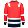 Afbeeldingen van Tricorp softshell highvis bicolor 403021    red/ink (rood high vis/blauw) 2XL