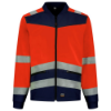 Afbeeldingen van Tricorp softshell highvis bicolor 403021    red/ink (rood high vis/blauw) 5XL