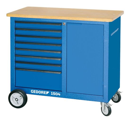 Afbeeldingen van Gedore verrijdbare werkbank 8 lade      1504 701