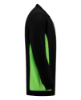 Afbeeldingen van Tricorp polosweater bicolor borstzak 302001 black/lime (zwart/groen) XS