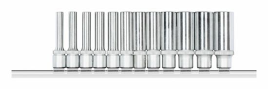 Afbeeldingen van Gedore dopsleutelrail dopsleutel + 1/4  12-dlg R41008012