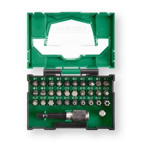 Afbeeldingen van Hikoki schroefbitset 25mm 32-dlg        Box I