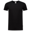 Afbeeldingen van Tricorp t-shirt  v-hals stretch blauw 101012  black (zwart) L