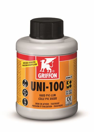 Afbeeldingen van Griffon pvc-lijm uni-100 tixotrope 500ml