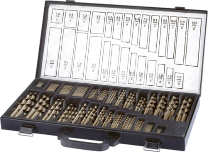 Afbeeldingen van Phantom hsse spiraalboren set din338    1-13x0.5 - 220st in koffer