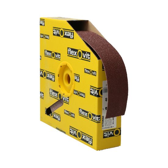 Afbeeldingen van Flexovit schuurlinnen k40 50x25000mm