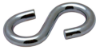 Afbeeldingen van S-haak 5mm lengte 45 ev