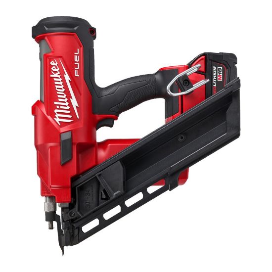 Afbeeldingen van Milwaukee M18 Fuel D-kopnagelapparaat 34° FFN-502-C 90mm (2x 5.0Ah) in koffer