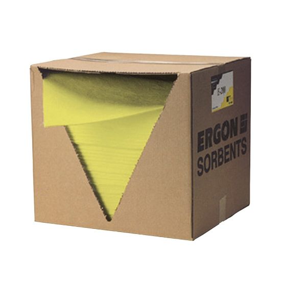 Afbeeldingen van Absorptiedoek chemicalien geel 40x50cm  200-doeken