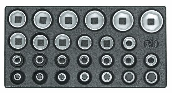 Afbeeldingen van Gedore set dopsleutels 1/2 1500 es19